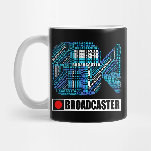 Amusing Broadcaster Artwork by BaronBoutiquesStore